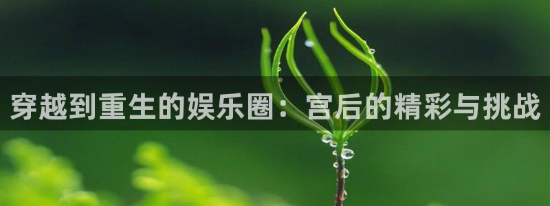 极悦娱乐vk：穿越到重生的娱乐圈：宫后的精彩与挑战