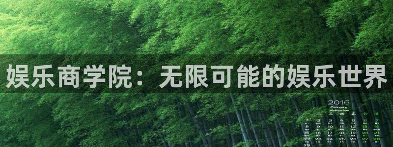 极悦娱乐4登录：娱乐商学院：无限可能的娱乐世界